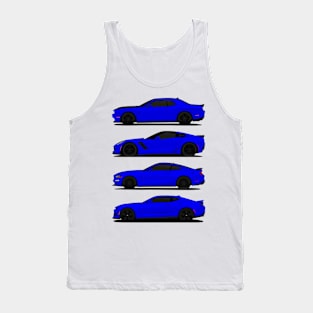 AMERICAN MUSCLE DARK-BLUE Tank Top